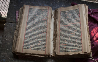 ouvrage en sanskrit